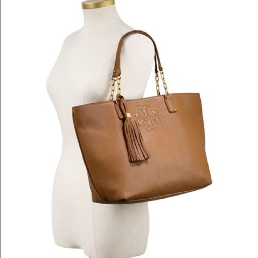 Tory Burch Thea Tassel leather Tote